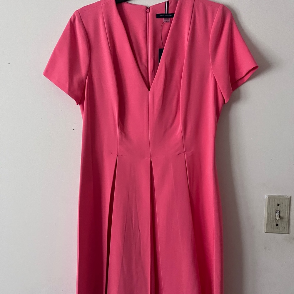 Elegant Pink Women's Dress